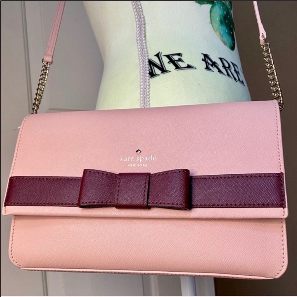 NWT Kate Spade Vernoique Leather Crossbody Purse - Picture 1 of 16